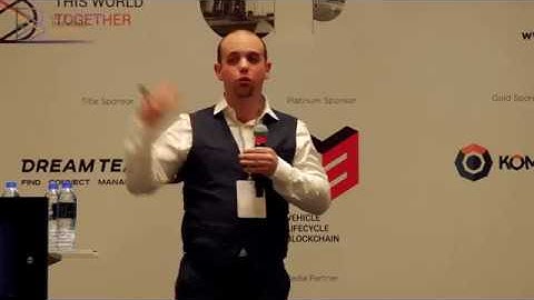 Alex Linebrink @ BConference Abu Dhabi 2017: "Fighting Fraud with the Blockchain"