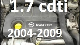 How to replace thermostat 1.7 cdti 2004-2009 z17dth z17DTL Astra, Meriva, Corsa