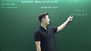 Toán lớp 6 - Tìm x, y là số nguyên - Câu điểm 10 trong đề thi - Thầy Lê Ngọc Diên