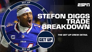 TRADE BREAKDOWN: The Bills are 'FAR WORSE' after trading away Stefon Diggs to Texans 😳 | Get Up