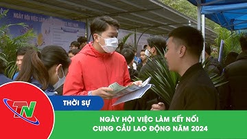 Ngày hội việc làm kết nối cung cầu lao động năm 2024 | Thái Nguyên TV
