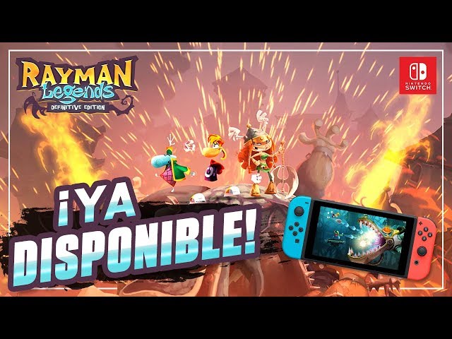  Rayman Legends Definitive Edition - Nintendo Switch : Ubisoft:  Video Games