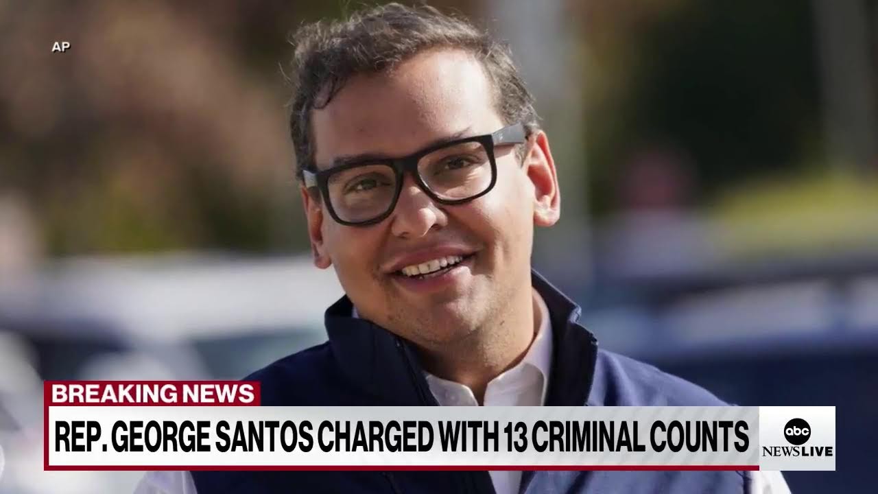 Congressman George Santos Charged with Fraud, Money ...