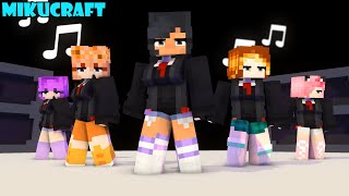 disco disco party party vampire aphamu and friends - minecraft animation #shorts