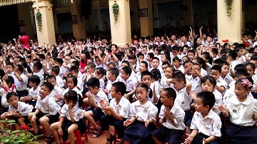 Lễ khai giảng năm học mới Trường Trần Quốc Toản 5/9/2014