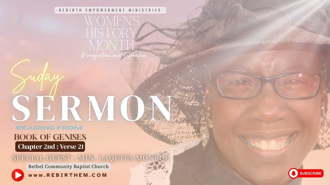 Women's History Month With Guest Speaker: Min. Laquita Monroe