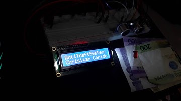 Arduino Anti theft system