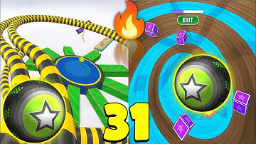 Going Balls Speedrun Level 1319 to 1322 | Android & iOS