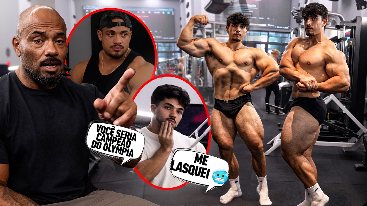 BALESTRIN BATEU O MARTELO - VOCÊ SERIA CAMPEÃO DO OLYMPIA QUE NEM O ARNOLD 😱!!