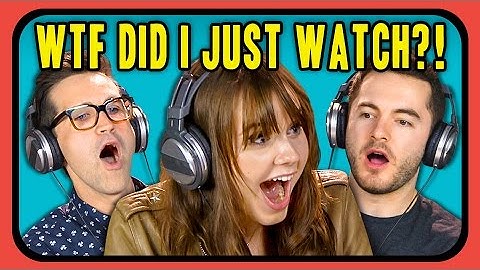 YOUTUBERS REACT TO WTF DID I JUST WATCH?! COMPILATION
