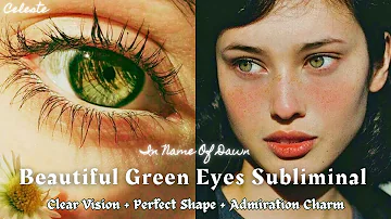 Emerald ♡ Why Do Your Green Eyes Reminds Me Of Meadow, Nature & Northern Lights 🌱