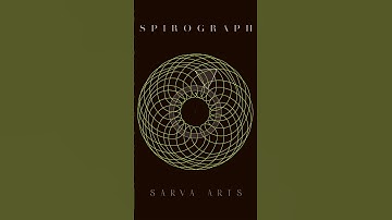 Hypnotic Spirograph Art ✨ #ひまつぶし #スピログラフ #OddlySatisfying #Art #shorts