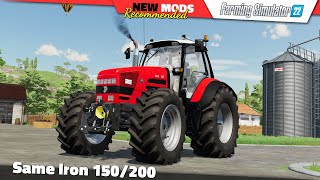 FS22 | SAME Iron 150/200 v1.0.0.0 - Farming Simulator 22 New Mods Review 2K60