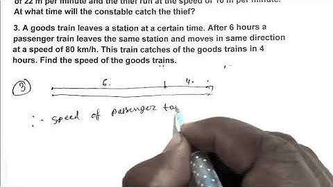 Time speed and distance math problem part -4 for jawahar navodaya vidyalaya entrance exam// sainik