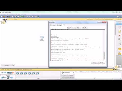 Setting up a Loopback Address