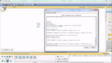 Setting up a Loopback Address