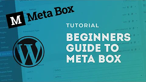 Meta Box for Beginners - Creating Custom Post Types, Custom Fields, and Oxygen Templates