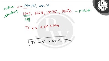 Which one of the following does not correctly represent the correct order of the property indica...