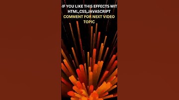 🔥 Fire Animation Effect in HTML CSS JavaScript #webteacher #shorts #coding #shortsvideo