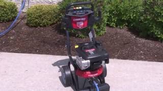 Troy-Bilt® Pressure Washer Operation