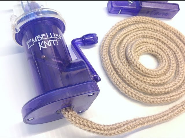 Make I-Cords with the Embellish Knit Tool (Knitting Technique