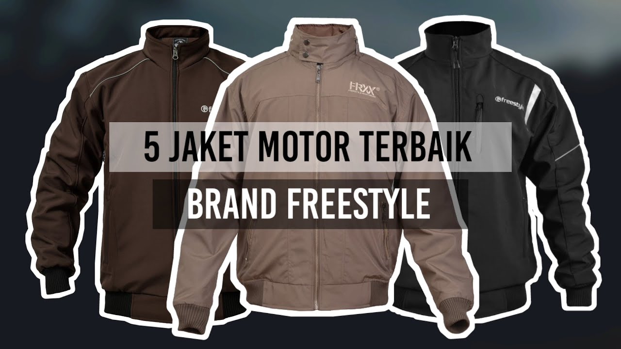 5 REKOMENDASI JAKET MOTOR WATERPROOF FREESTYLE TERBAIK 2023 - YouTube