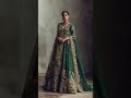 Pakistani Green lehnga Design 2026 #walima dress # weeding dress