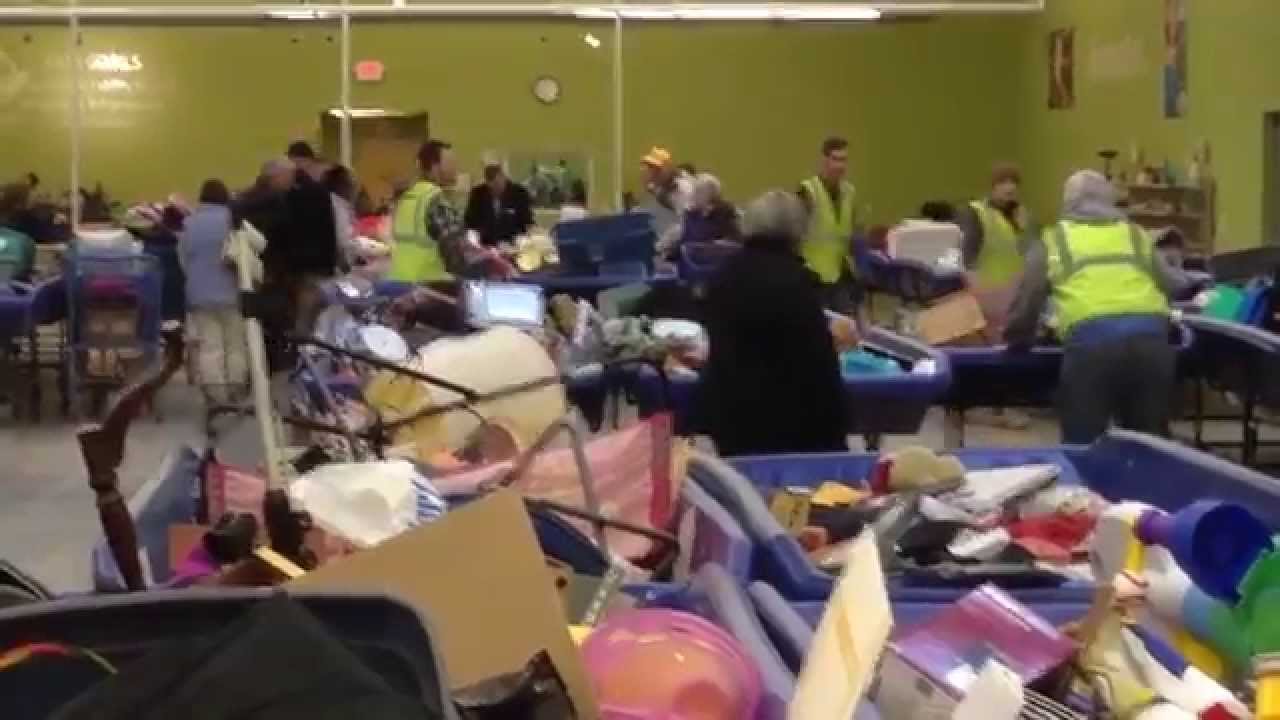 Quick Look At Goodwill Outlet By The Pound YouTube