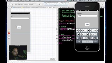 4-4 Discarding Keyboard Using Delegation http://iPhoneYo.com - iPhone Programming Screencasts
