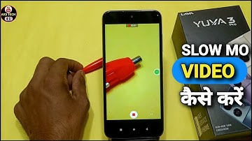 How To Make Slow Mo Video in Lava Yuva 3 pro 5g | Lava Yuva 3 pro 5g Slow Motion Video