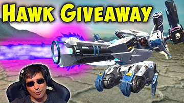 GIVEAWAY: 200x Hawk Robot - War Robots New Titan Killer Gameplay