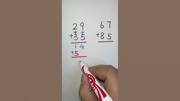 Adding 2-digit numbers | double-digit addition #addition #shorts