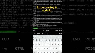 😲😲😲 python coding in android.#codewithharry #shorts #python #ytshorts #coding