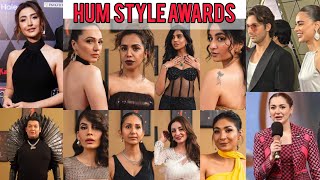 Hum Style Awards / Celebrities Entry / Awards Night Asim Azhar / Hania Amir / Yashma Gill