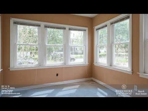 602 1st. St., Harvard, IL home video tour