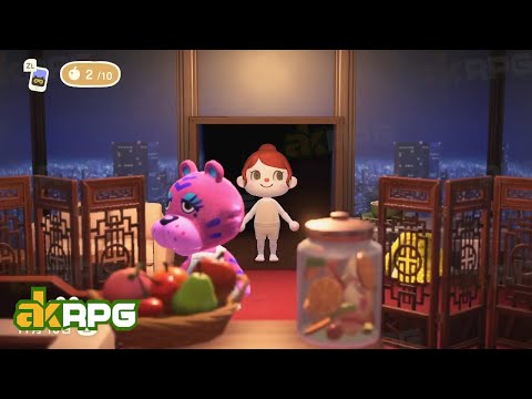 ACNH Chinese-style Modern & Imperial Theme Room | Best Animal Crossing Room Design Ideas