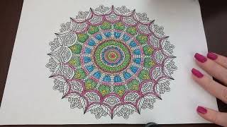 ASMR Adult Coloring Book Mandalas Hobby Habitat 43