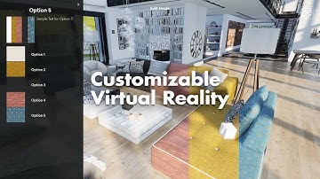 Customizable Virtual Reality | Villa by the Bay | Architectural Visualization | A2 VR