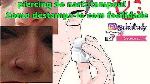 O que fazer quando o furo do piercing fecha?