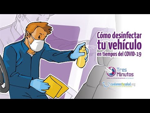 Coronavirus en el coche: cómo desinfectar
