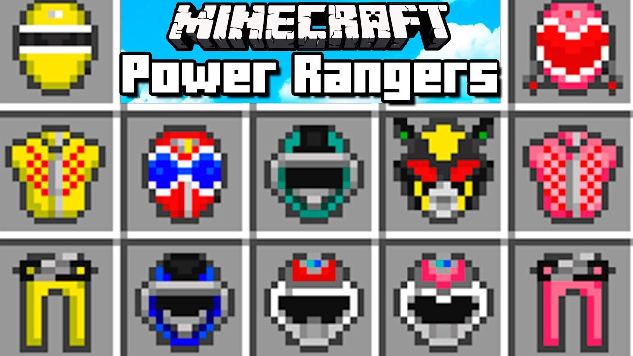 Minecraft - POWER RANGERS MOD | El Power Ranger que siempre soñaste