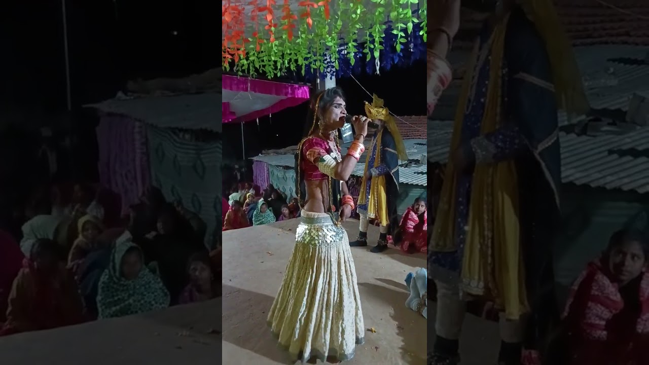 गायक कलाकार जितेंद्र डांगी और दिनेश डांसर 🚩 की आदिवासी 🥰 बाबारामदेव जी की कथा