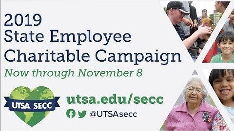 2019 SECC campaign video - Campaign Extended!