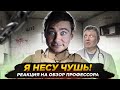 Я несу чушь! Реакция на обзор профессора