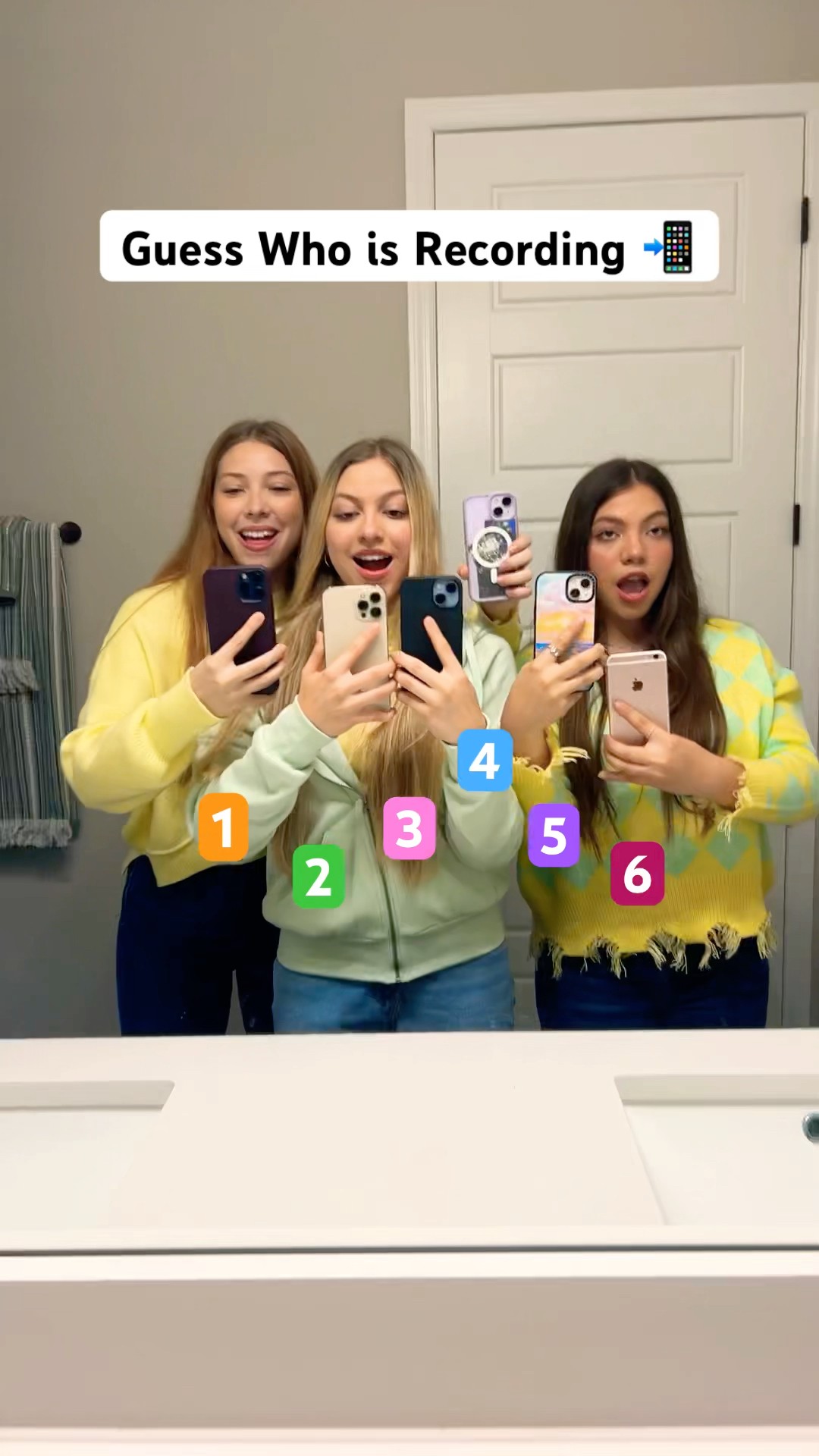 GUESS WHO’s Recording? (IMPOSSIBLE edition ??) | Triple Charm #Shorts