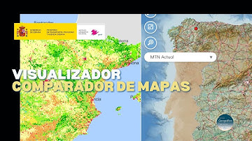 🌐 Visualizador “Comparador de Mapas” – Instituto Geográfico Nacional