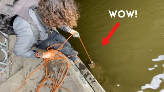 What Did I Just Find Magnet Fishing Under Amsterdam Central Station