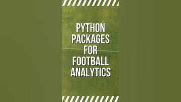 Football Analytics with #Python #football #footballanalysis #soccer #learnpython #learningpython
