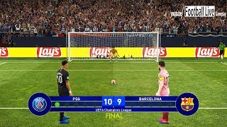 Pes 2019 | paris saint germain vs barcelona final uefa champions
league (ucl) penalty shootout neymar jr messi gapmeplay pc subscribe
please)) htt...