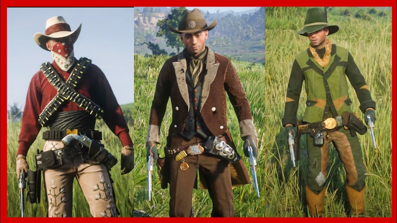 Red Dead Online New Update New Naturalist Clothes 14 New Outfits YouTube